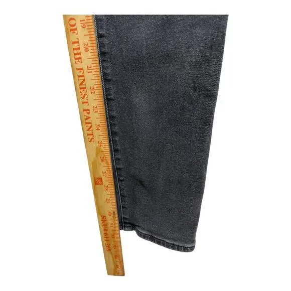 Express Men’s Modern Straight Jeans Gray Black Wash Size 8L Slim Fit - Picture 10 of 10